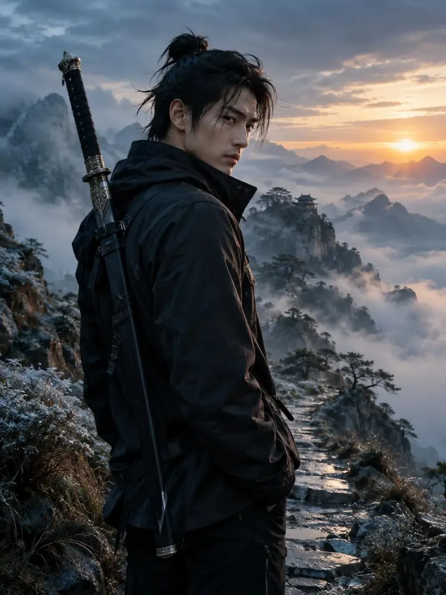 七杀战尊下山背景